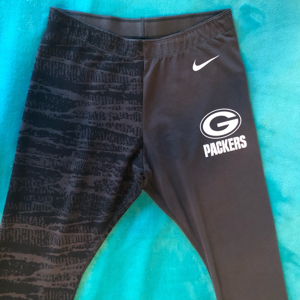 Green Bay Packer leggings